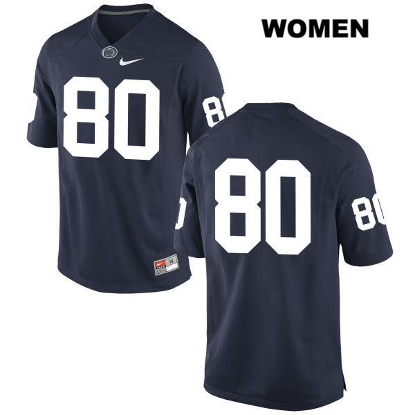 NCAA Nike Women's Penn State Nittany Lions Justin Weller #80 College Football Authentic No Name Navy Stitched Jersey IDF5598RS